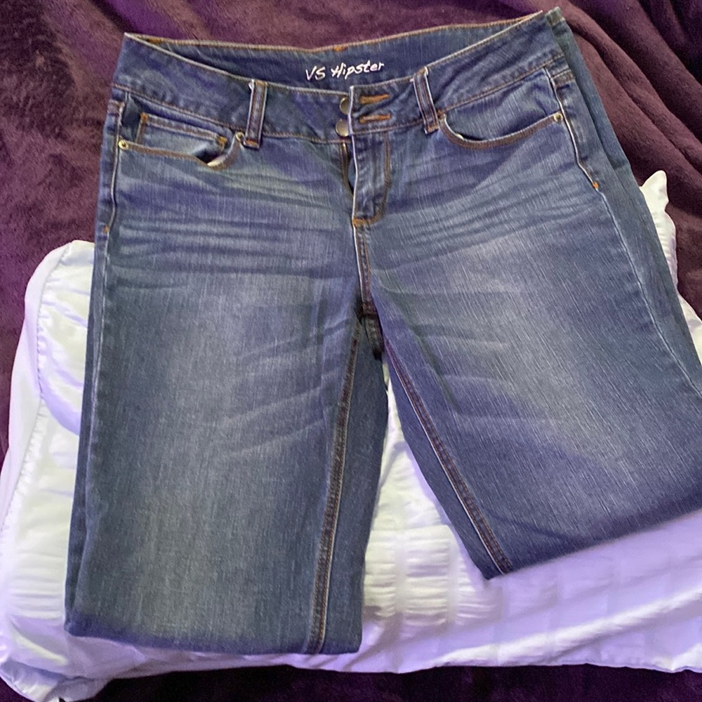 Size 12 medium wash jeans by Victoria's secret
